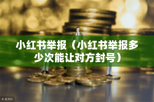 小红书举报（小红书举报多少次能让对方封号）