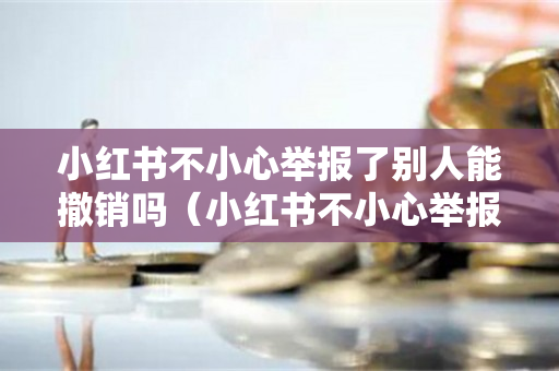 小红书不小心举报了别人能撤销吗（小红书不小心举报了别人能撤销吗安全吗）