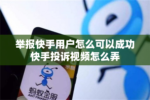 举报快手用户怎么可以成功快手投诉视频怎么弄