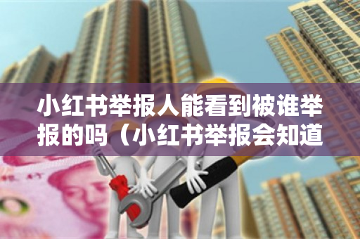 小红书举报人能看到被谁举报的吗（小红书举报会知道是谁吗）