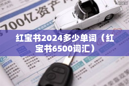 红宝书2024多少单词（红宝书6500词汇）