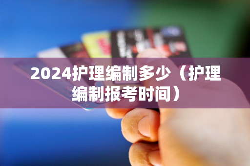 2024护理编制多少（护理编制报考时间）