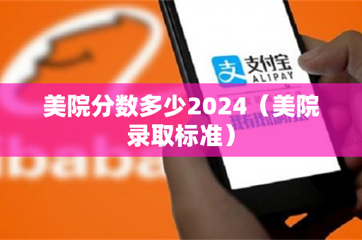 美院分数多少2024（美院录取标准）