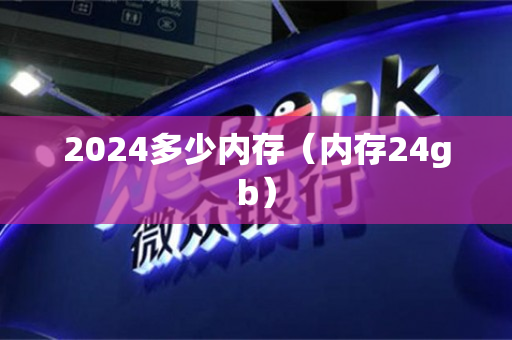 2024多少内存（内存24gb）