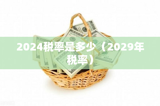 2024税率是多少（2029年税率）