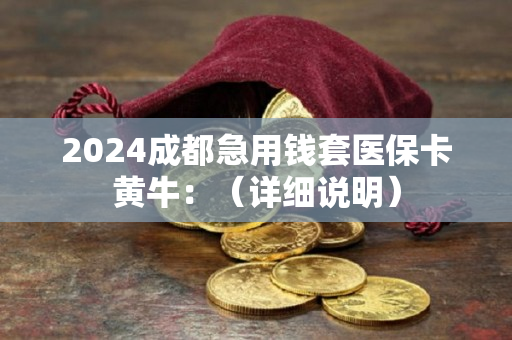 2024成都急用钱套医保卡黄牛：（详细说明）